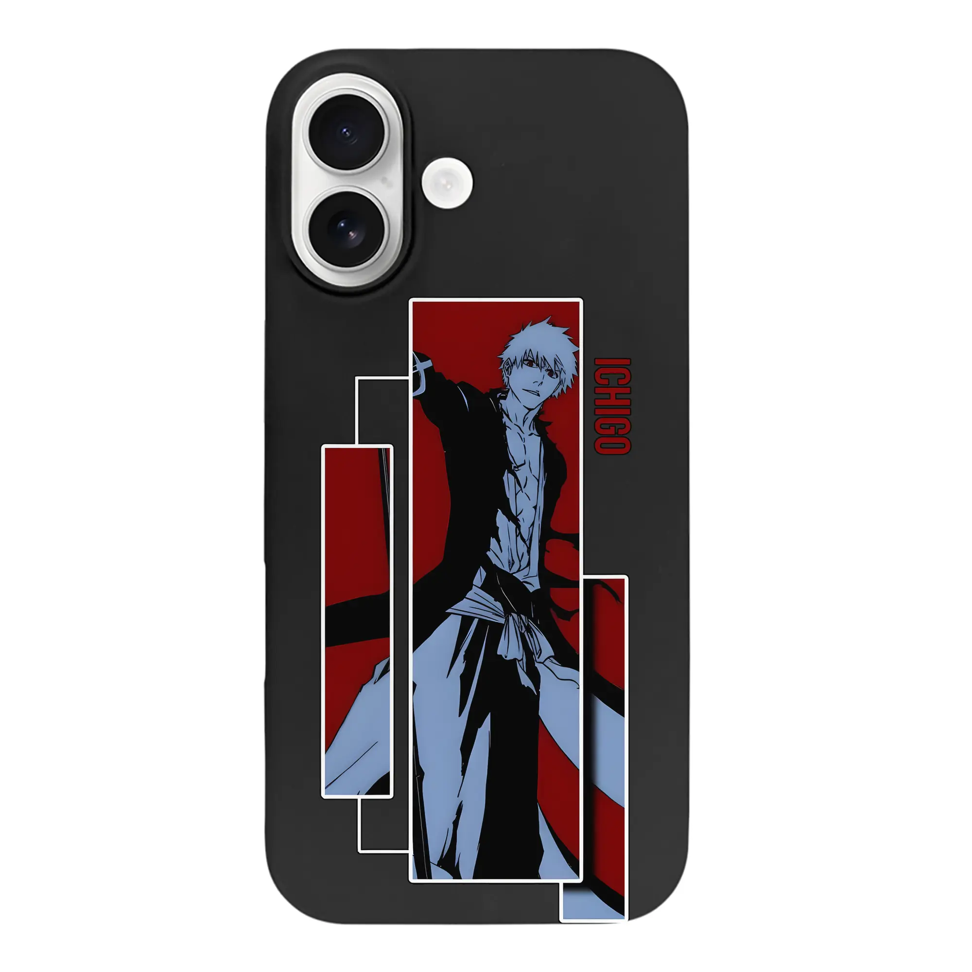 ブリーチ グッズ 黒崎 一護 - iPhone 17 シリーズ シリコンケース 薄型 耐衝撃 指紋防止 ソフトタッチカバー 精密フィット 傷防止 保護ケース iPhone 17/17 Air/17 Pro/17 Pro Max 対応